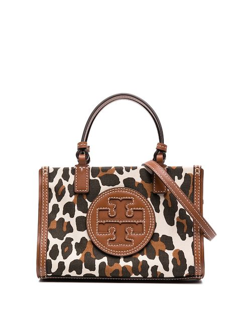 Tory Burch leopard-print tote bag