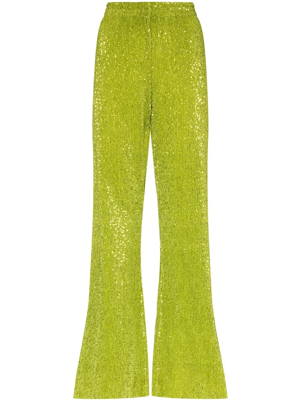 

Stine Goya sequinned wide-leg trousers - Green