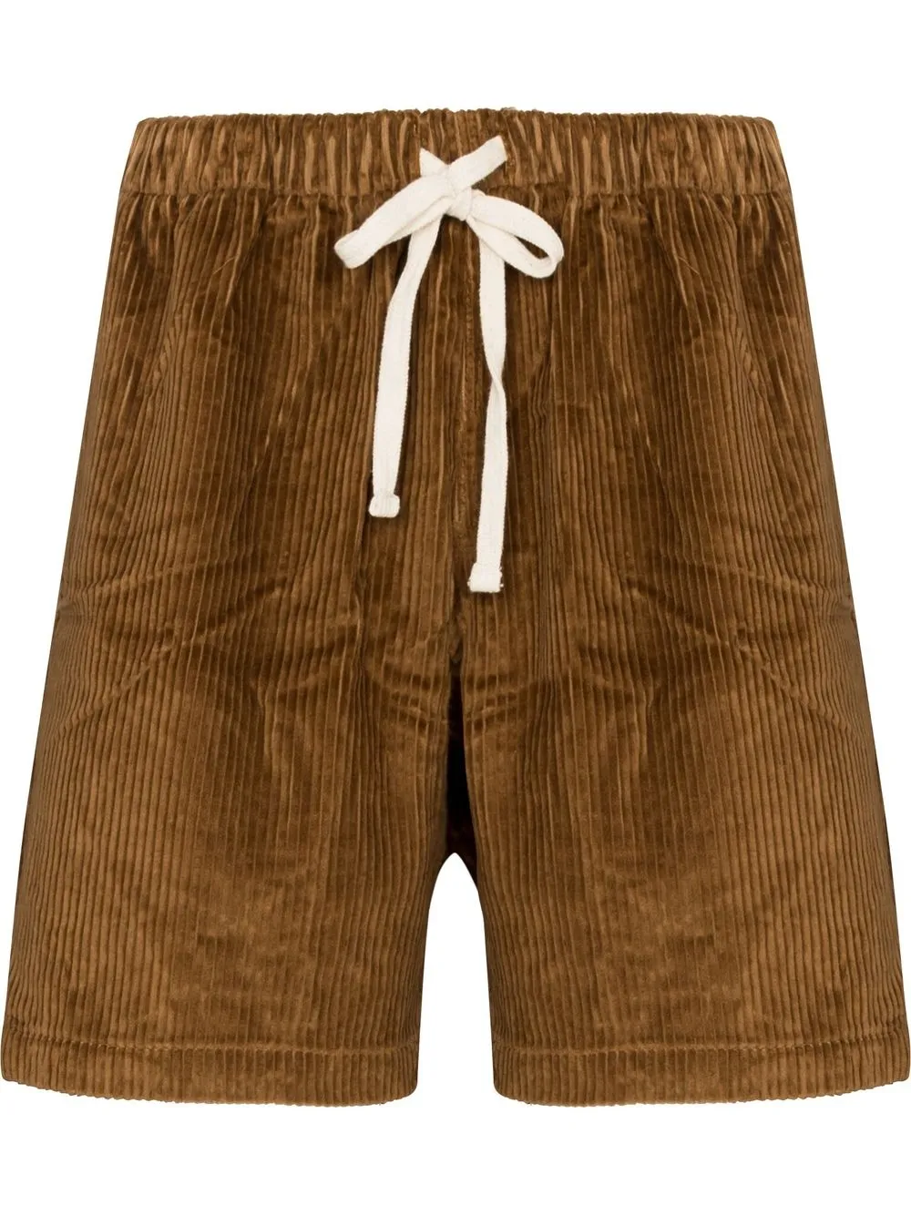 

CAMP HIGH shorts con parche del logo - Marrón