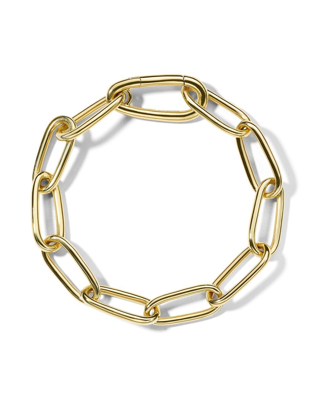 18kt yellow gold Classic tapered link bracelet