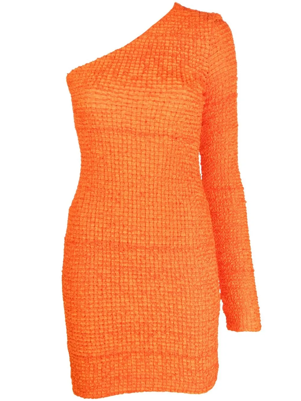 

Nanushka fitted one-sleeve mini dress - Orange