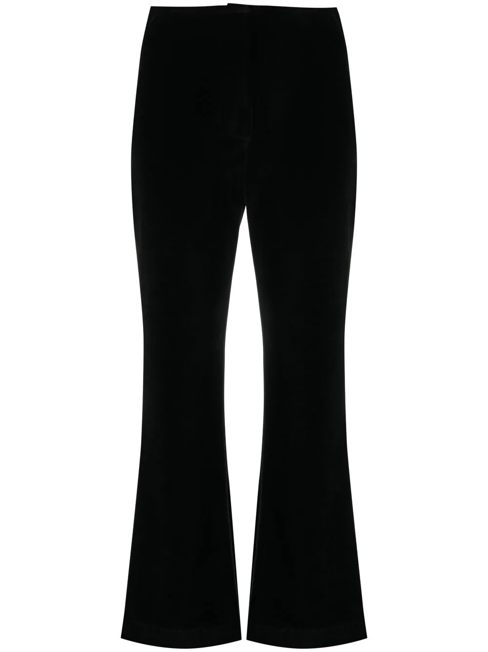 

Nanushka cropped kick flare trousers - Black