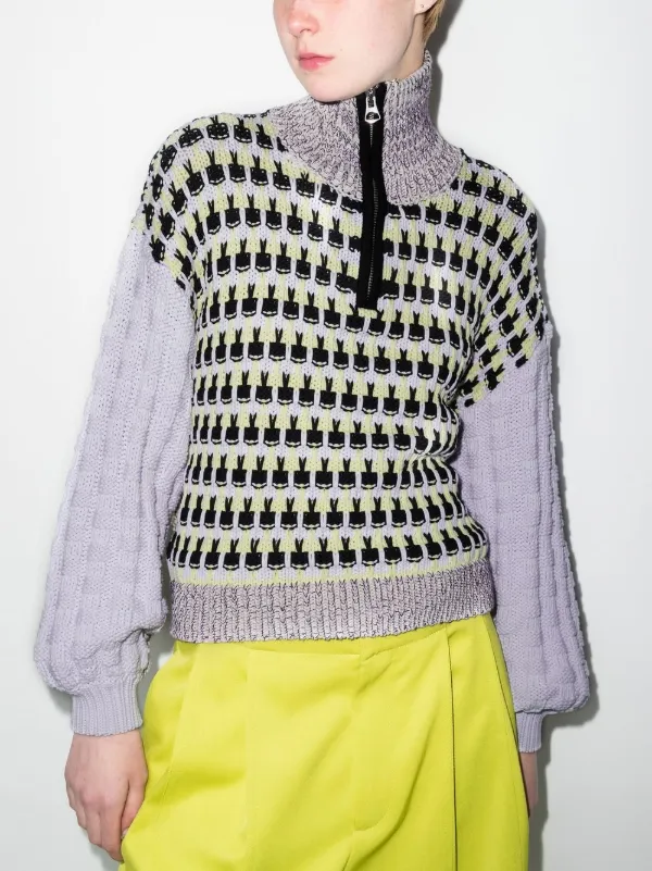 Stine Goya Julie Knitted half-zip 