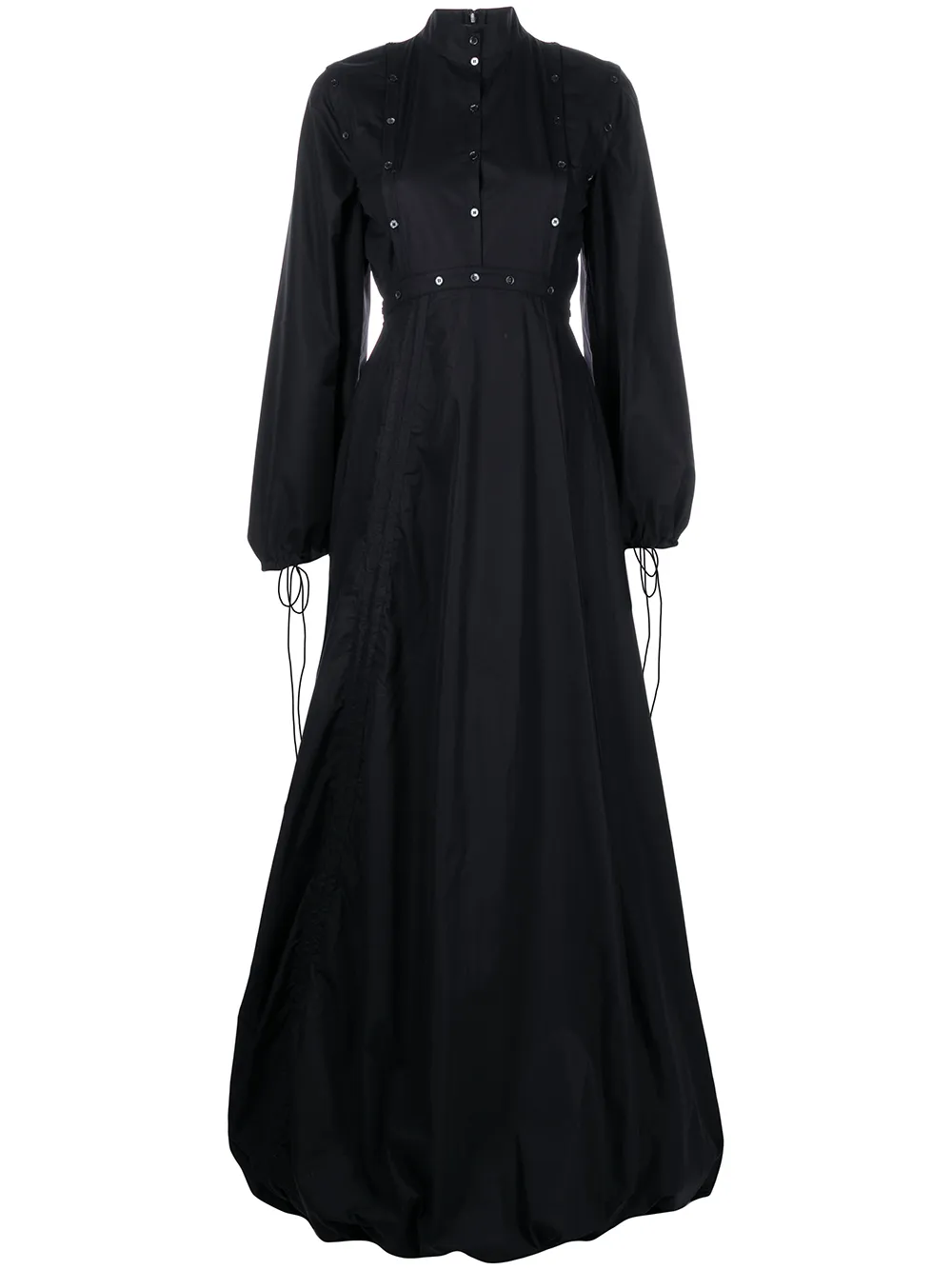 

Rochas vestido de noche con detalle de moño - Negro