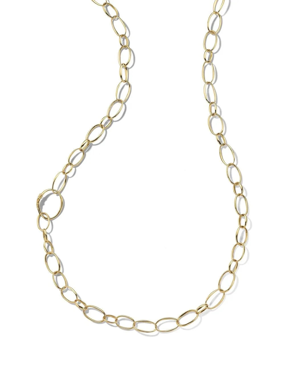 

IPPOLITA 18kt yellow gold Classico Scultura fine link necklace