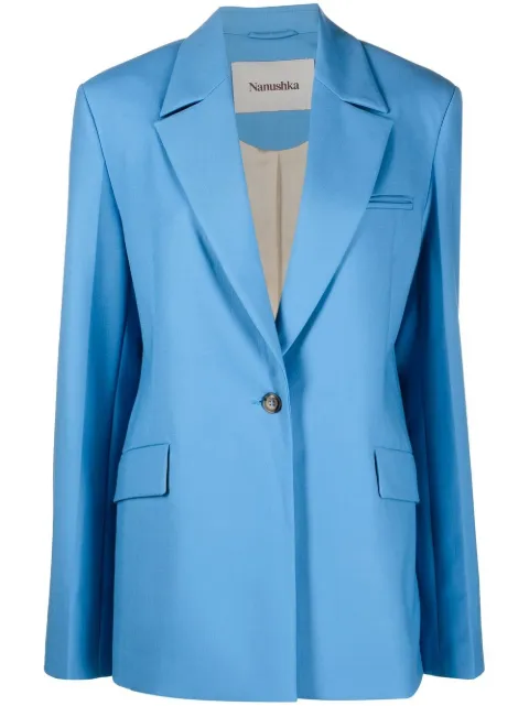 Nanushka Oversized single-breasted blazer 