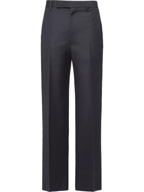 Pantalon de costume à coupe droite - Prada - Modalova