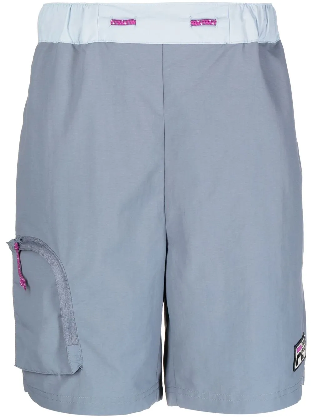 

Fila bermudas con diseño de dos tonos - Gris