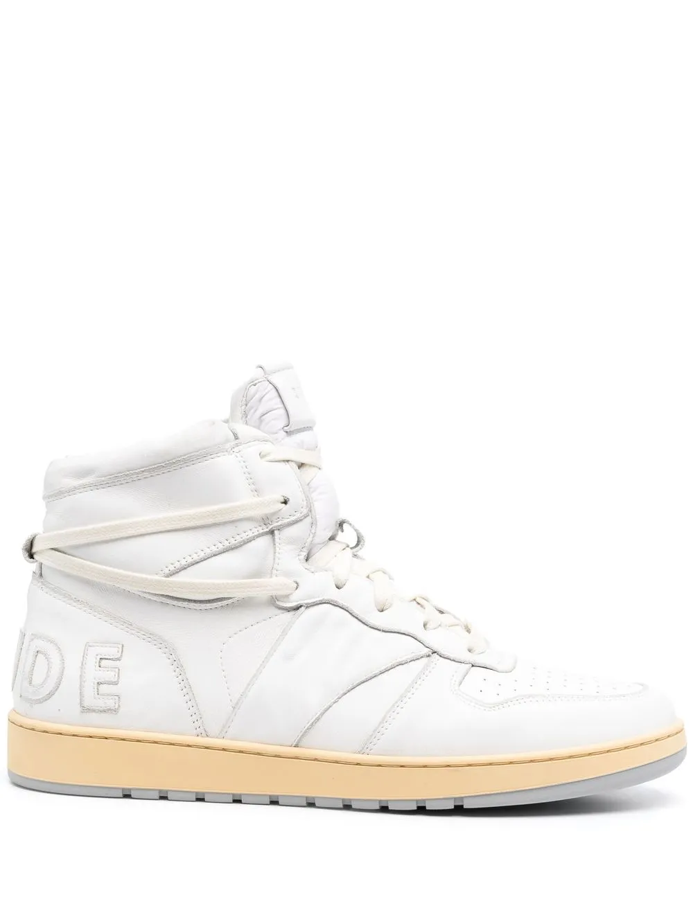 

Rhude tenis con paneles - Blanco