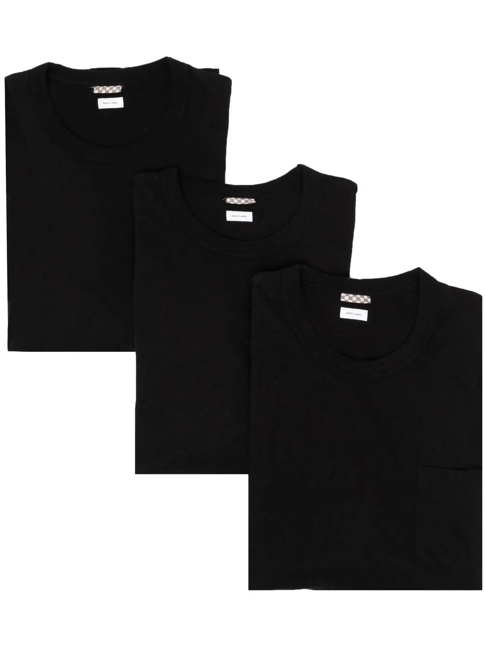 

visvim chest patch-pocket detail T-shirt - Black