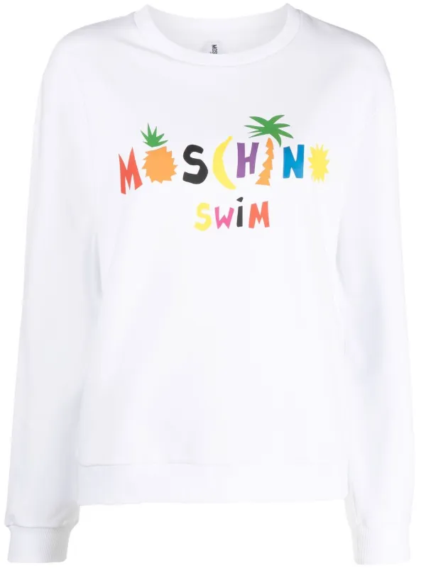 Moschino Swim logo-print Sweatshirt 