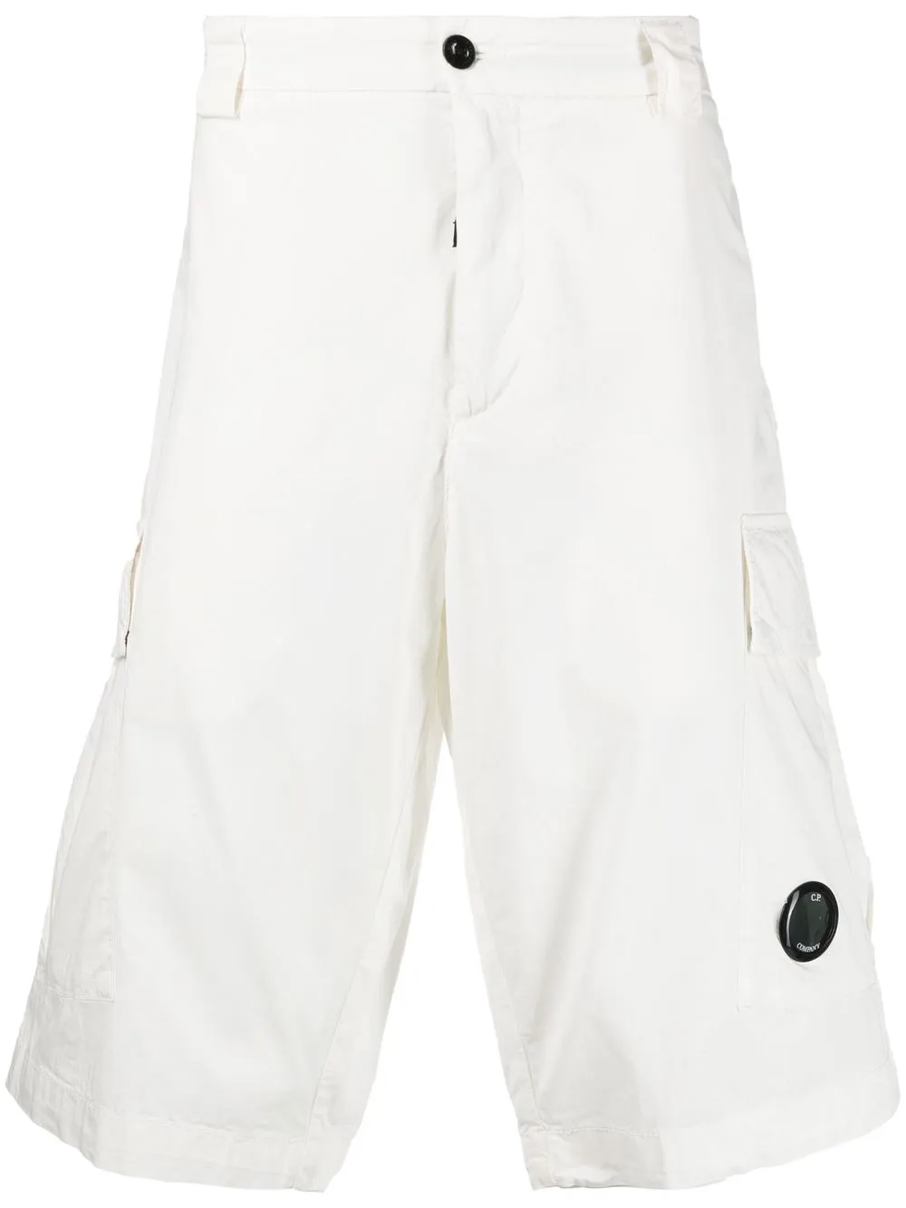 

C.P. Company bermudas con bolsillos tipo cargo - Blanco