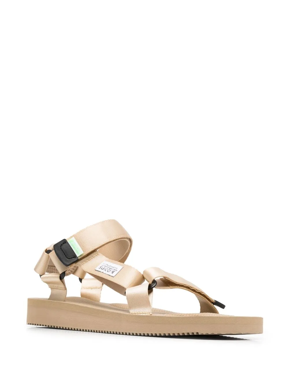 Suicoke Sandalen met klittenband - Beige
