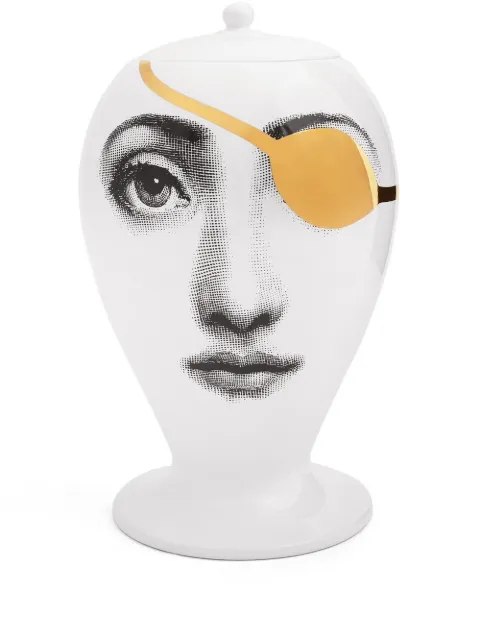 Fornasetti Pirata Vase aus Keramik