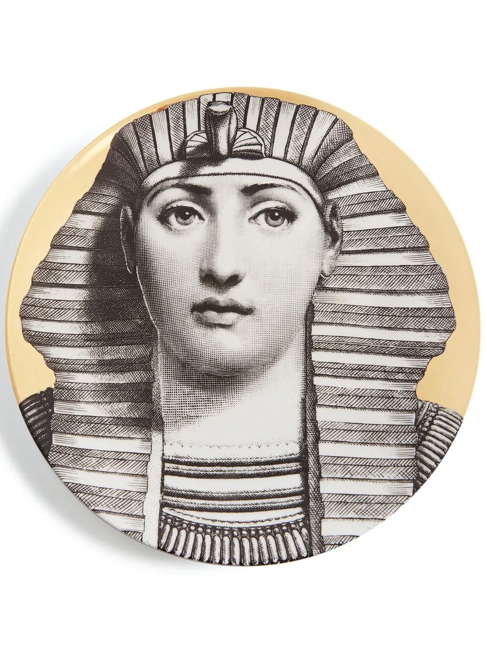 

Fornasetti plato Tema e Variazioni n.221 - Dorado