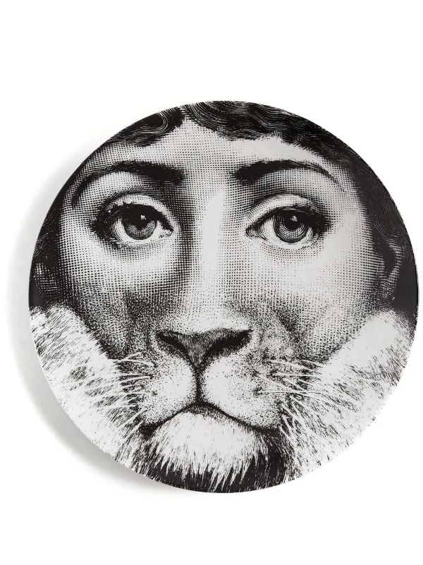Fornasetti Tema e Variazioni n.143 ウォールプレート | ホワイト