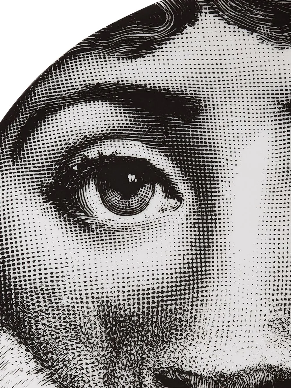 Fornasetti Tema e Variazioni n.143 ウォールプレート | ホワイト