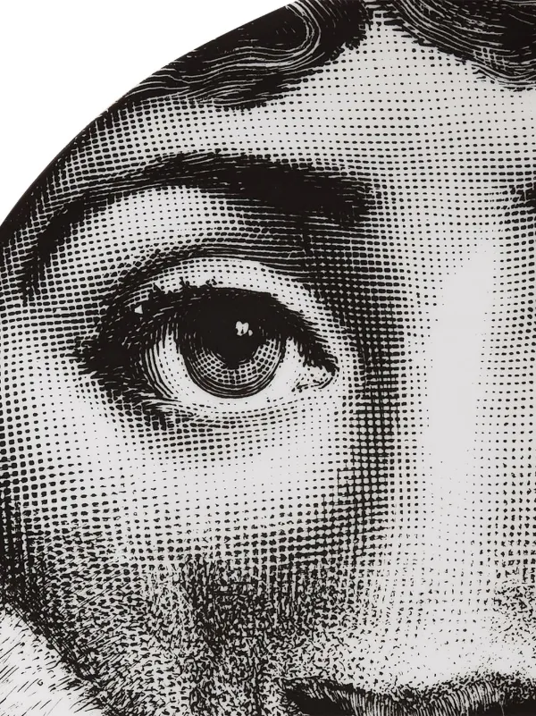 Fornasetti Tema e Variazioni n.143 ウォールプレート | ホワイト