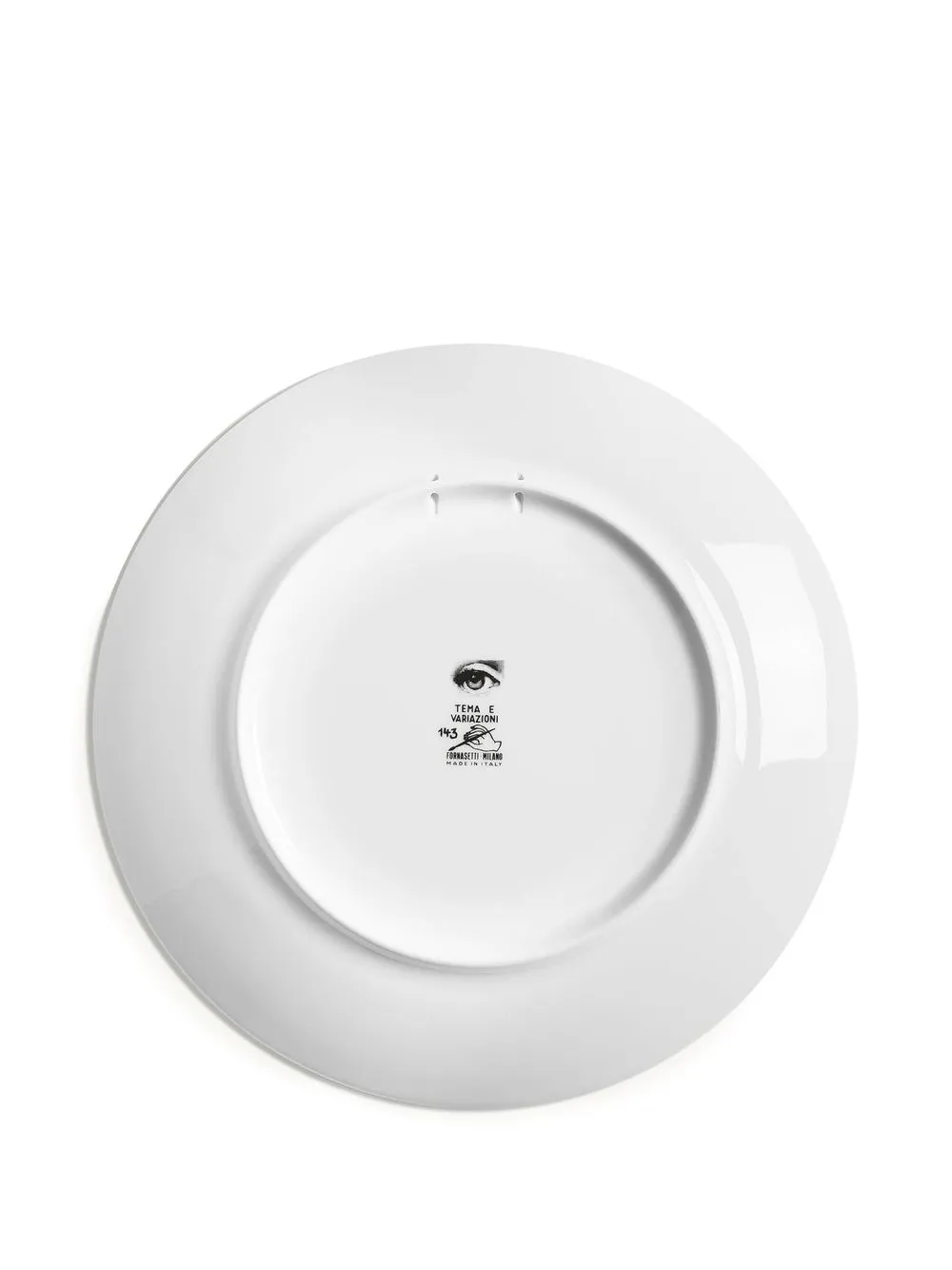  Fornasetti Assiette Décorative Tema E Variazioni N.143 - Blanc 