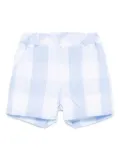 Patachou checked shorts - White