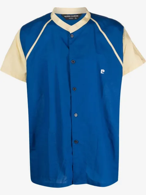 Pierre Cardin Pre-Owned 1980s piping detailing short-sleeved shirt
