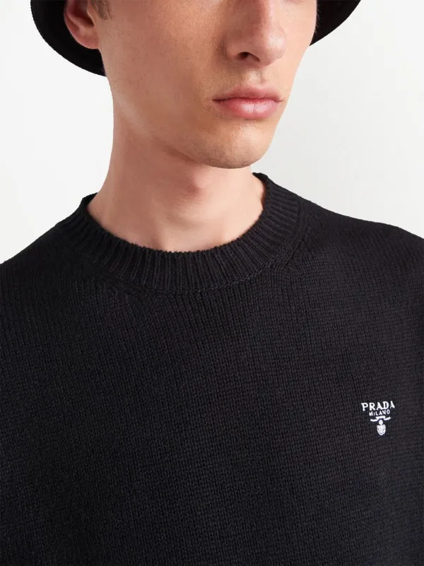 Prada on sale logo jumper