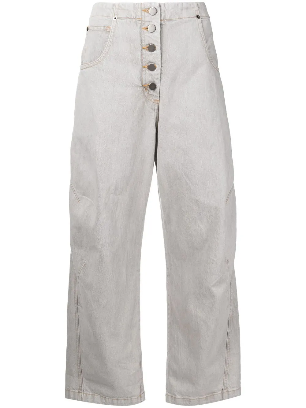 

Rachel Comey jeans rectos capri - Gris