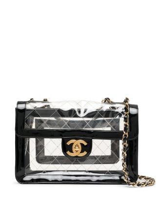 CHANEL Pre-Owned 1994-1996 Jumbo Classic Flap Shoulder Bag - Farfetch