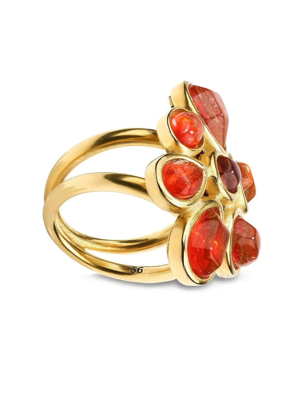 

Goossens mini cabochons ring - Gold