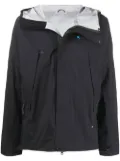 Klättermusen embroidered-logo zip-up jacket - Black