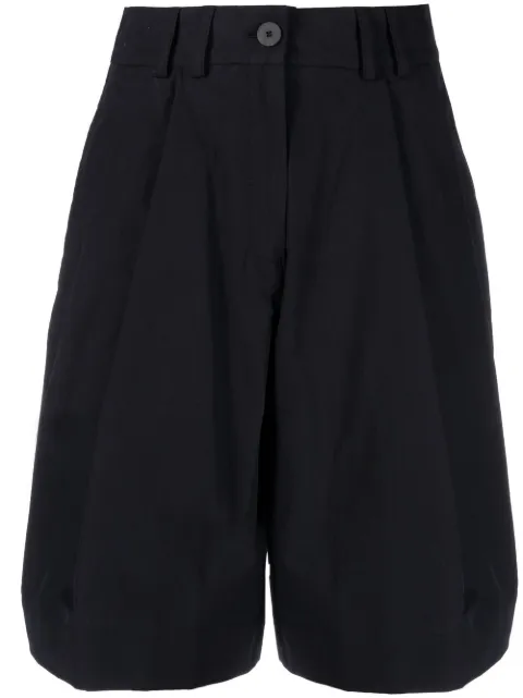 Studio Nicholson high-waisted cotton shorts