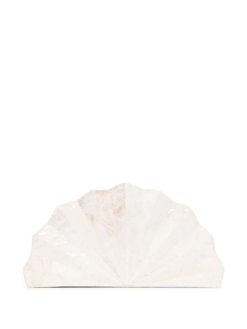 

Cult Gaia Esme pearlescent clutch bag - Neutrals