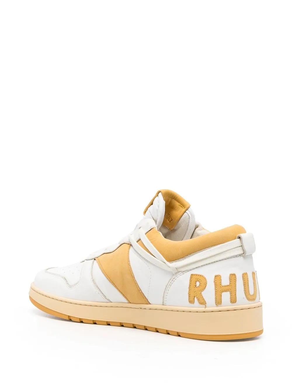 RHUDE Sneakers met colourblocking Wit