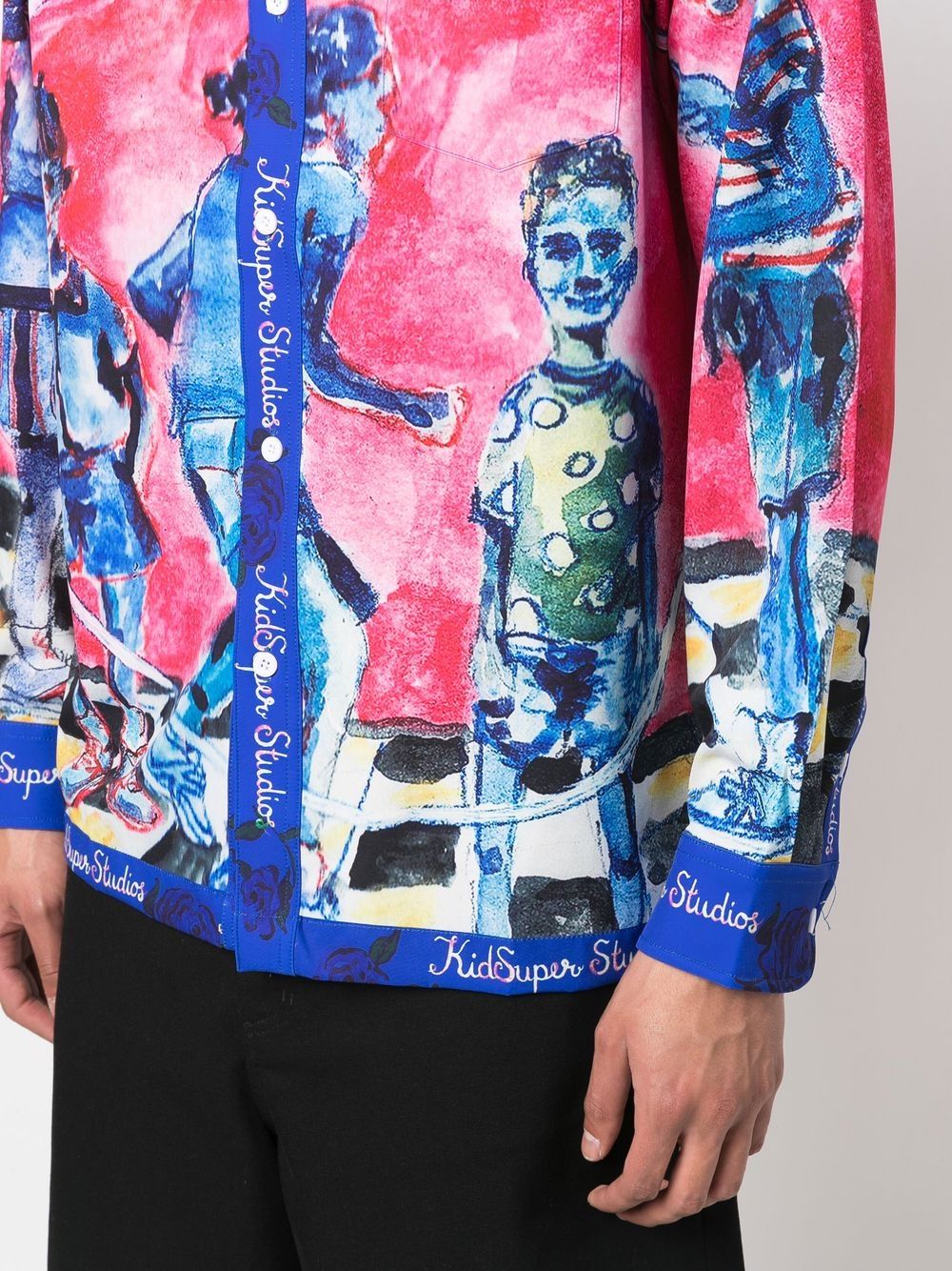 KidSuper all-over Graphic Print Shirt - Farfetch