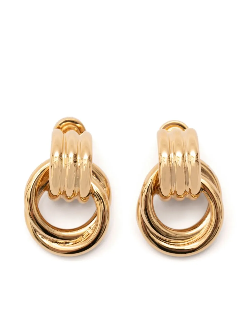 

JW Anderson aretes con múltiples eslabones - Dorado