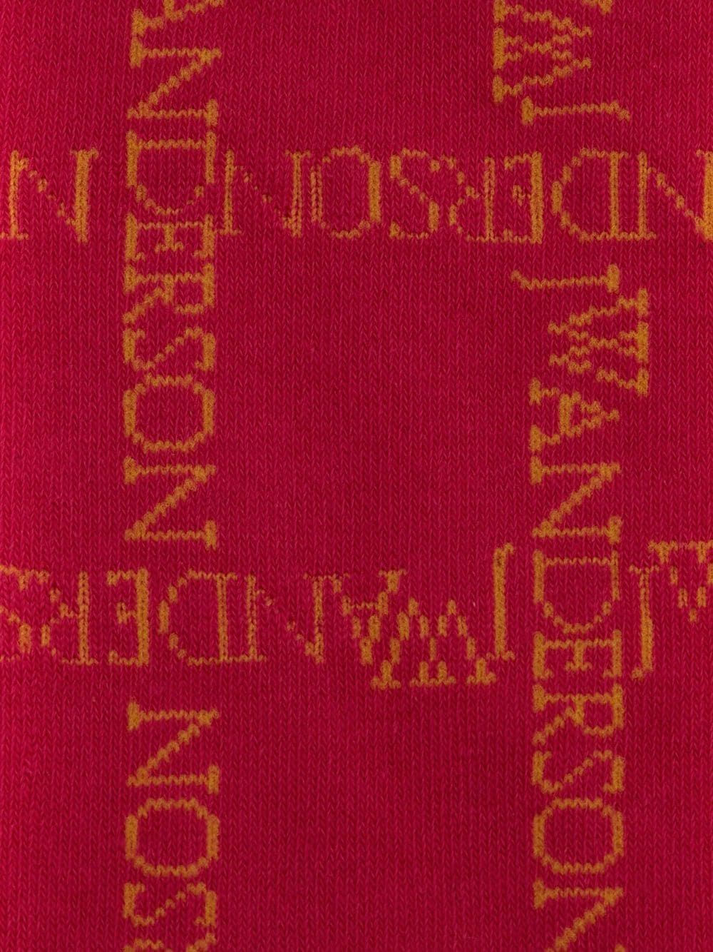 JW Anderson monogram-knit Socks - Farfetch