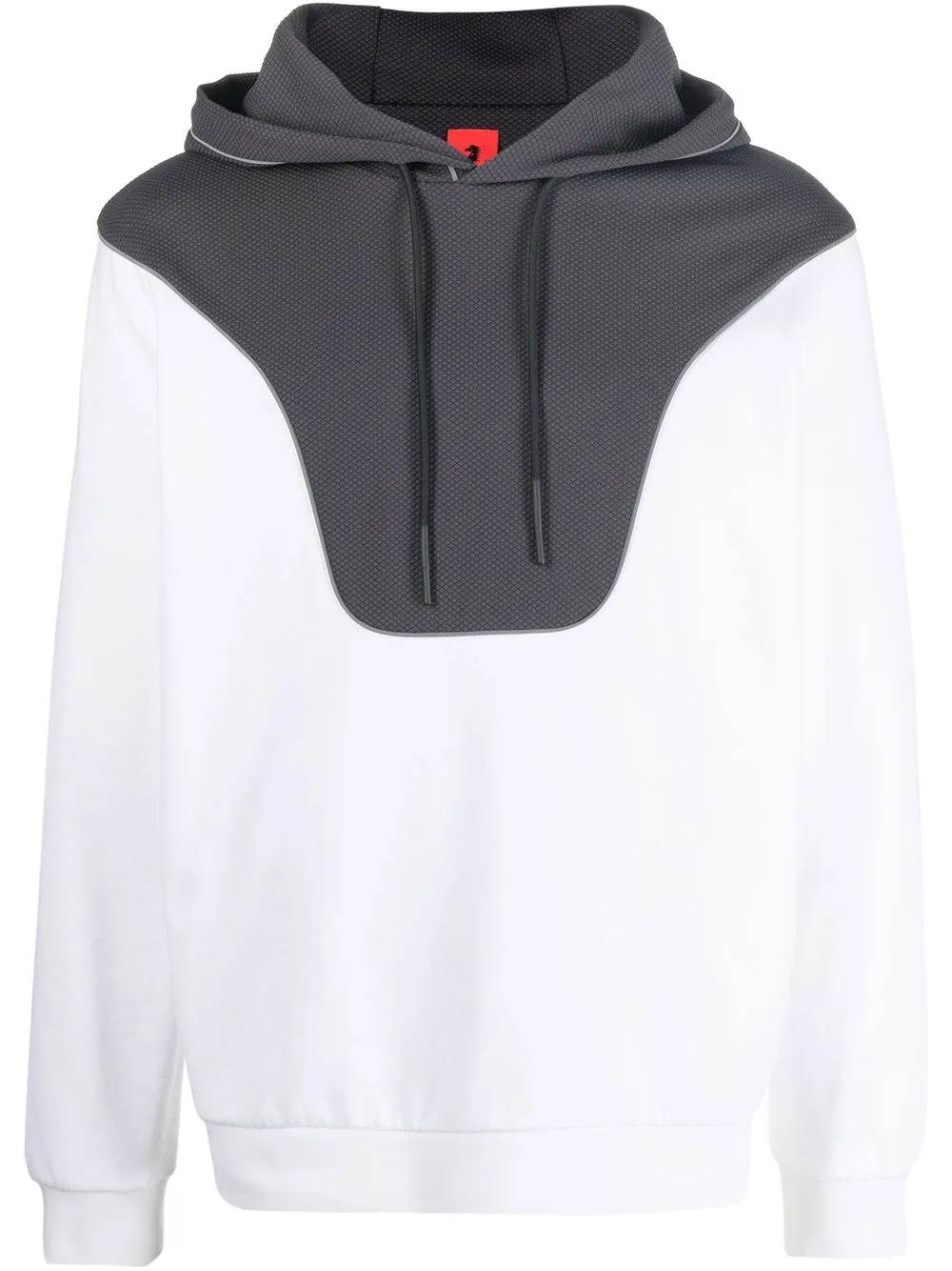 

Ferrari Scuderia two-tone hoodie - White