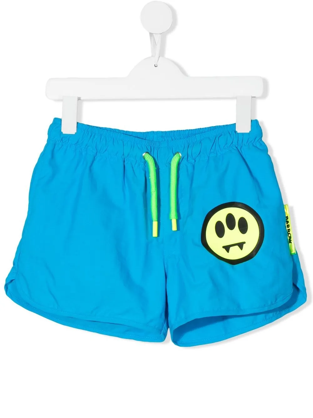

Barrow kids shorts de playa con estampado gráfico - Azul