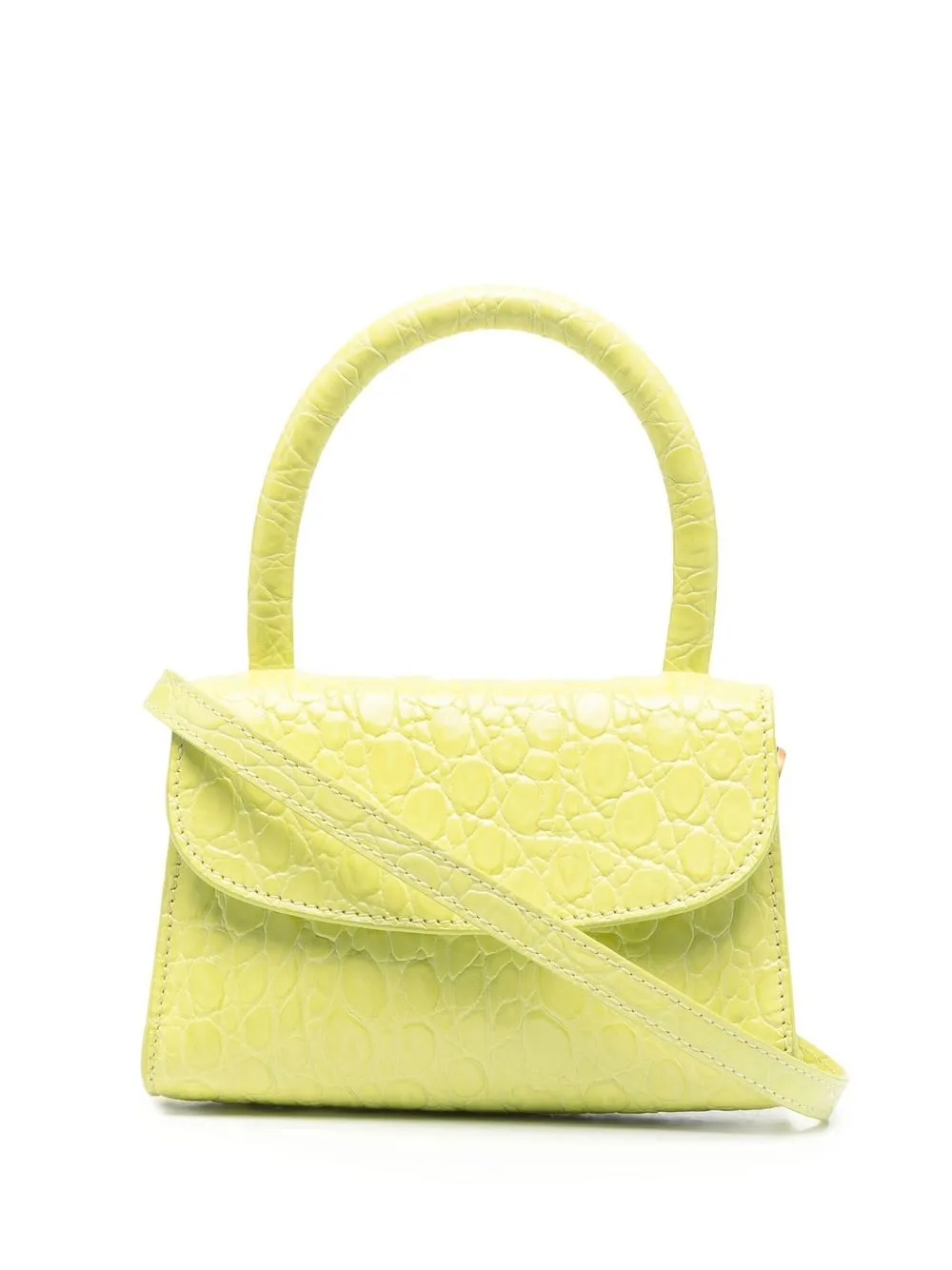 

BY FAR tote Moon mini - Verde