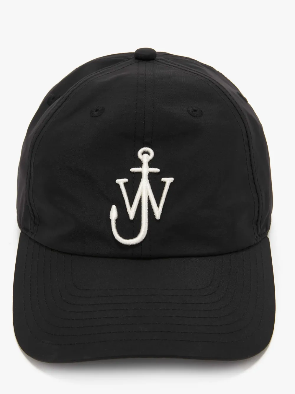BASEBALL CAP WITH ANCHOR LOGO in black 