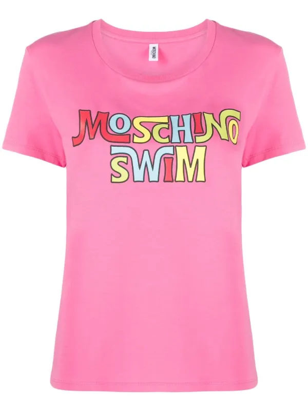 Moschino logo-print short-sleeve T 