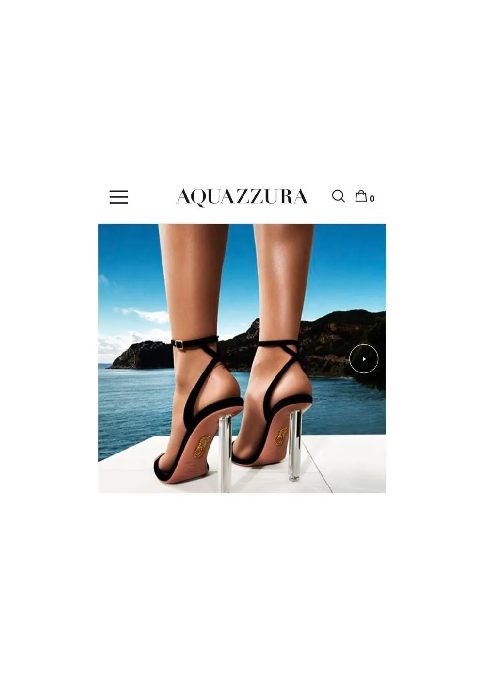 Aquazzura - Mirror Sandal