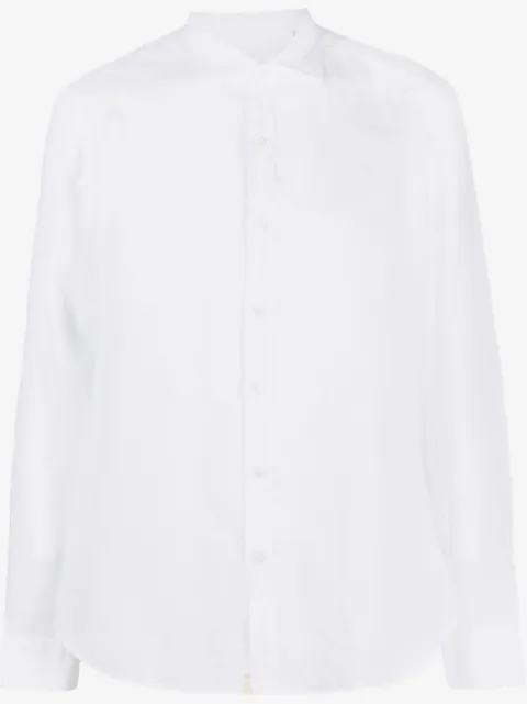Tintoria Mattei camisa con cuello italiano