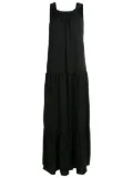 Olympiah Flow tiered maxi dress - Black