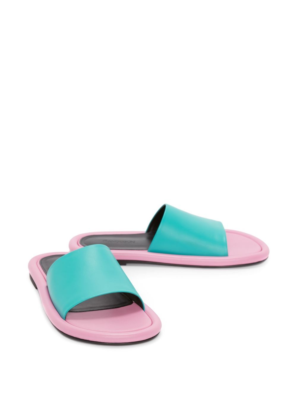 JW Anderson Bumper-Tube slippers met open neus - Blauw