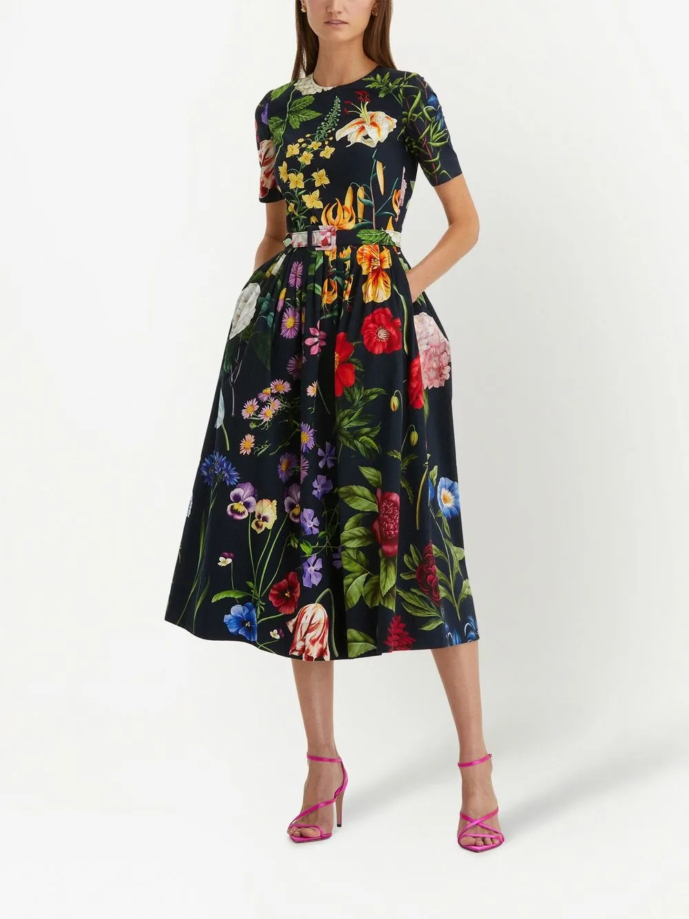 oscar de la renta midi