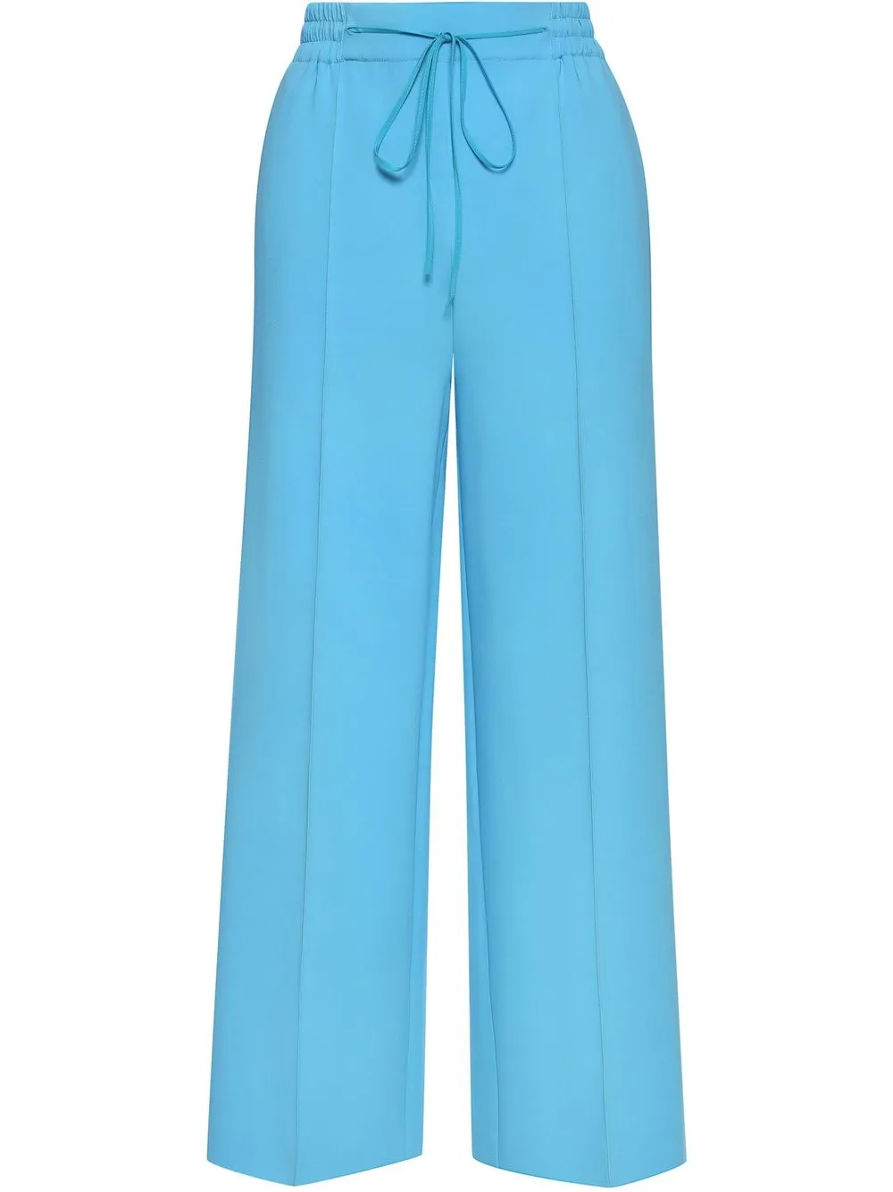 Oscar de la Renta pantalones anchos con cordones - Azul