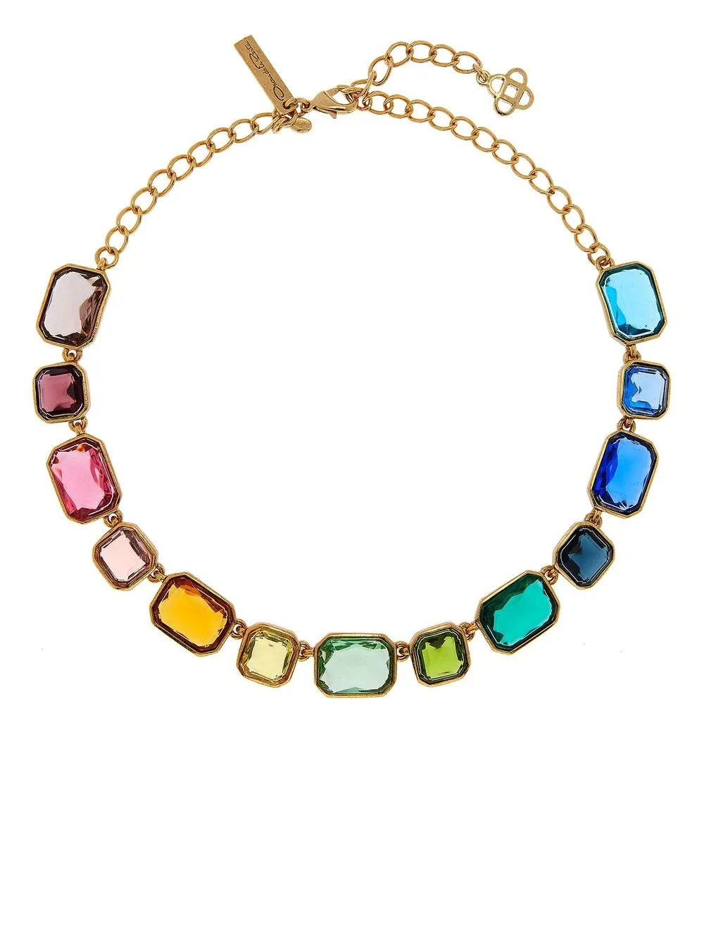 

Oscar de la Renta Victorian Glass necklace - Gold