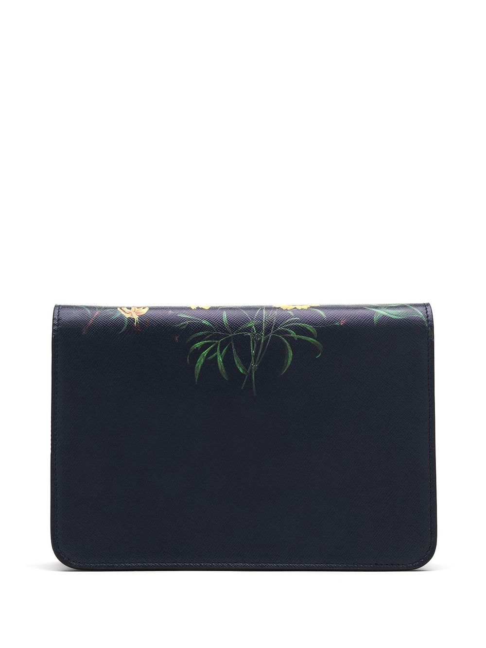 Oscar De La Renta floral-print Leather Crossbody Bag - Farfetch