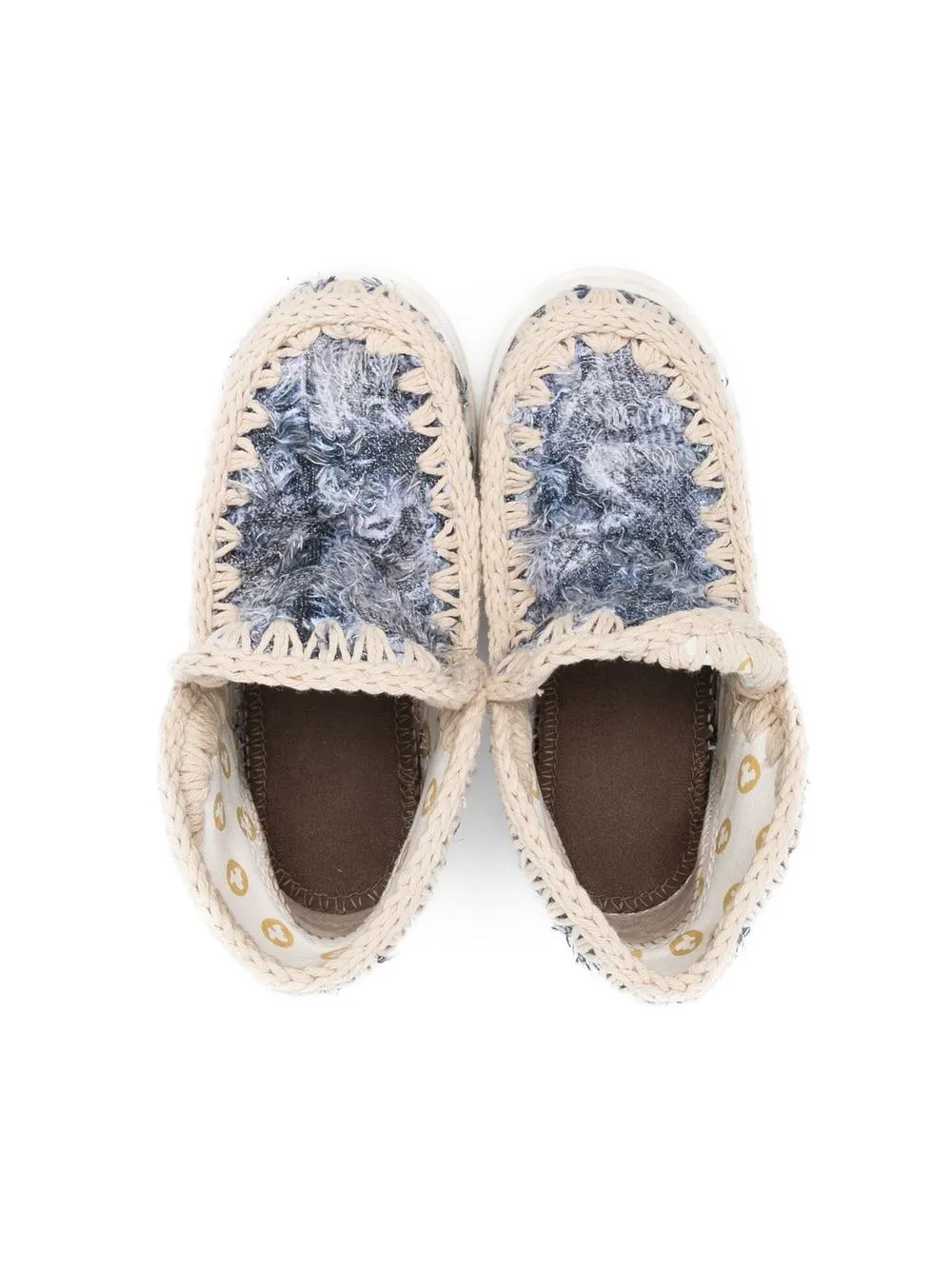 Mou Kids Summer Eskimo デニム ハイカットスニーカー - Farfetch